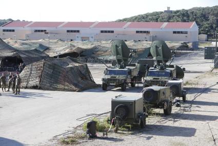 Las fuerzas de la OTAN, en Sant Isidre