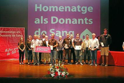 menorca mercadal acte de reconeixement donants de sang