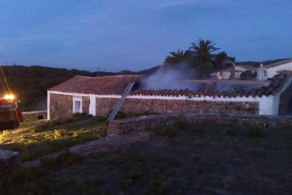 Imagen del incendio de Son Ruma Vell