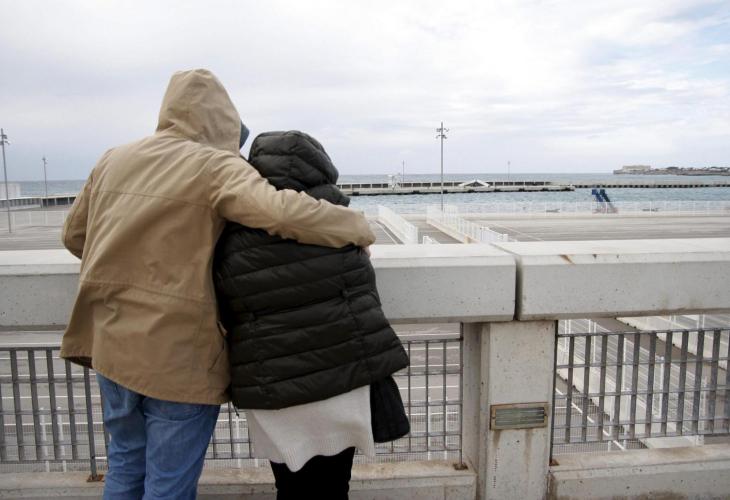 MENORCA - TEMPORALES - TEMPORAL DE VIENTO Y FRIO EN MENORCA.