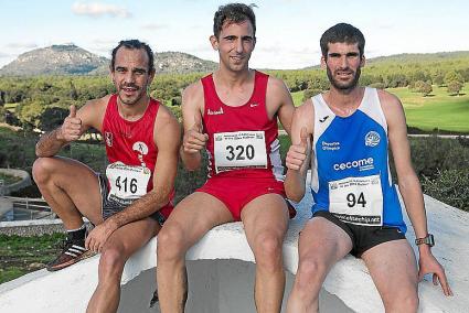 Podio campestre. Villar, Quintana y Sabater