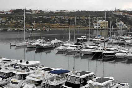 Los puntos de atraque que gestionaba Trapsa en el puerto de Maó y que en el plazo de un mes debe retornar a Autoridad Portuaria