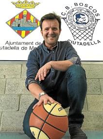 Lluís Moll, este martes, en el Pavelló Municipal de Calós