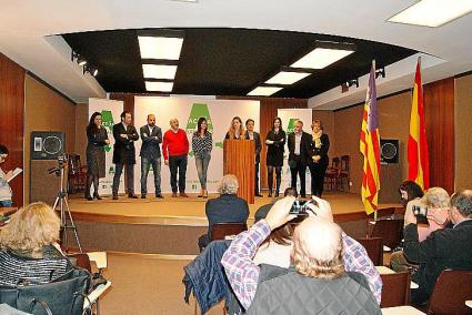 Imagen de la presentación de Actúa Baleares ayer en Mallorca.