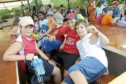 Menorca SANT LLUIS. CAMPAMENTOS DE VERANO.- Campamento de Biniparratx en Sant LLuis -