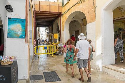 Las obras podrían estar acabadas antes de Sant Joan