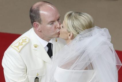 BODA DEL PRÍNCIPE ALBERTO II y CHARLENE WITTSTOCK