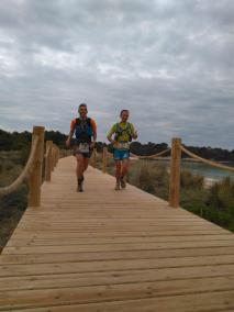 Pasados unos minutos de las 8 horas de esta mañana de sábado, el francés Antoine Guillon i el mallorquín Pere Lluís Garau (Altur