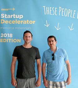 Mikael Metthey y Gilles Martínez, creadores de la startup