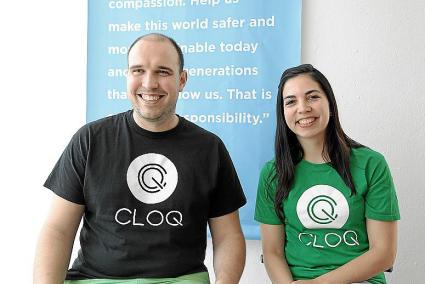 Koen Lassooij y Rafaela Cavalcanti, fundadores de la plataforma holandesa-brasileña Cloq