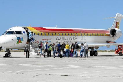 Air Nostrum ha ofrecido el servicio de la OSP con Madrid desde que se instauró, en marzo de 2012.