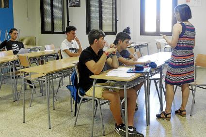 Es formen dos grups, un per matèries de la branca científica, i l’altre per a llengua i literatura.