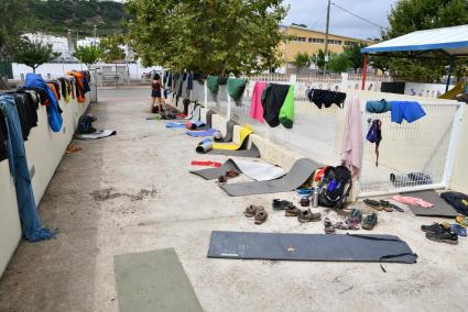 Menorca Ciutadella grup de escoltes rescatats per bombers Ferreries