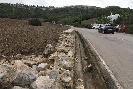 Uno de los accidentes ha tebnido lugar en la carretera de Monte Toro.