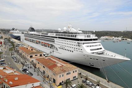 La compañía MSC no tiene previsto operar en el puerto de Maó la próxima temporada de cruceros