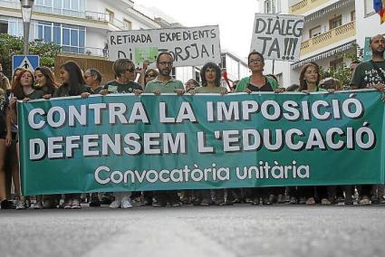 Imagen de la manifestación contra el TIL que sacó a la calle a miles de personas en 2013.