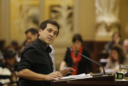 Nel Martí, en el Parlament