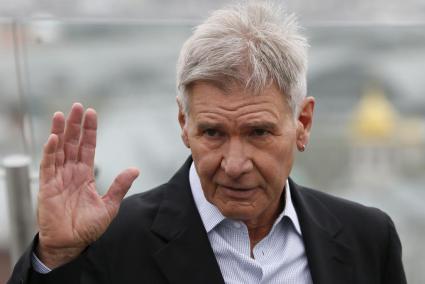 HARRISON FORD PROMOCIONA "EL JUEGO DE ENDER" EN MOSCÚ