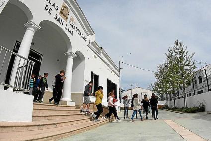 Imagen del CEIP Sant Lluís que se beneficiará de la caldera de biomasa