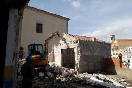 Las máquinas han comenzado a trabaJar en la zona