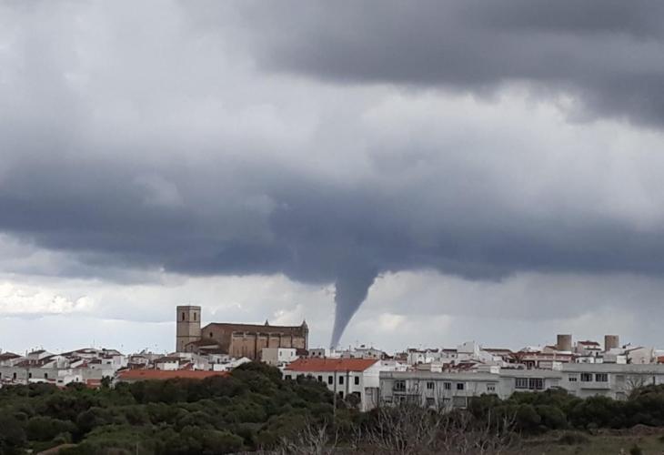 Imagen del cap de fibló visto en Alaior