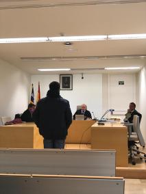 El joven de 27 años en la vista oral celebrada este miércoles en Maó