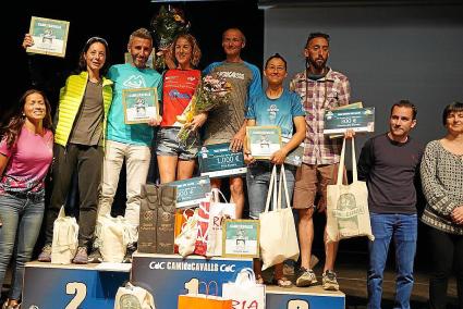 Podio trail Camí de Cavalls 2019