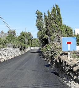 Menorca Javier Coll asfaltado caminos La Argentina Alaior