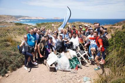 Participantes de 'Plogging'