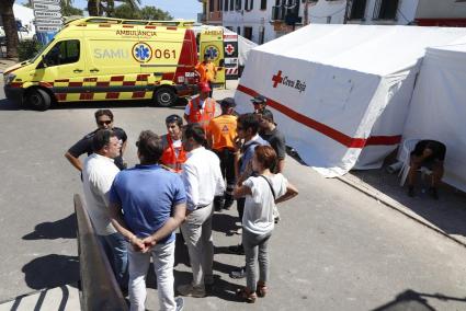 Menorca Javier Coll Festes Sant Climent accident greu