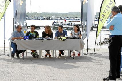 Menorca Fornells / Gemma Andreu / presentacion triatlon Artiem Half M