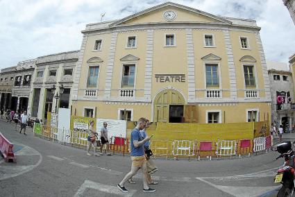 CIUTADELLA. TEATRO. El Teatre Es Born, trece años sin público.