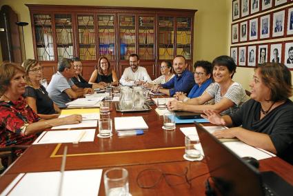 Imagen de la junta de alcaldes de Menorca, celebrada el pasado mes de septiembre.