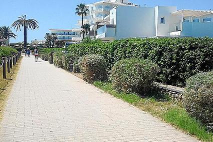 ES MIGJORN. URBANISMO. Es Migjorn arregla la zona del Paseo de Sant Tomàs