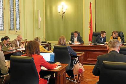 El director general de Agricultura, Gabriel Torrens, en su comparecencia en el Parlament.