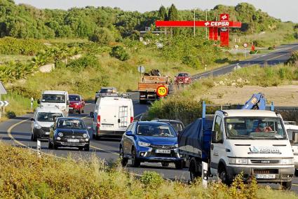 Menorca Mao / Gemma Andreu / carretera general / zona cruce Rafal Rub