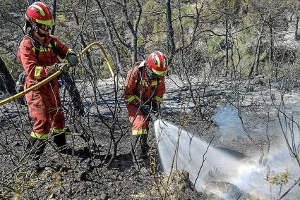 EIVISSA. INCENDIOS FORESTALES. INCENDIO FORESTAL EN ES CUBELLS. ALUVION DE CRITICAS CONTRA EL GOVER