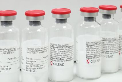 Gilead comienza un estudio clínico para probar remdesivir en formato inhalado