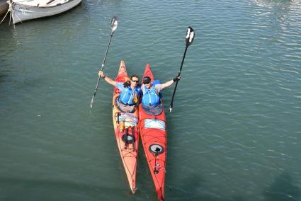 El documental «Kayak no limits. Menorca a cegues», que recoge la experiencia de Isaac Padrós, invidente que logró junto a su guía, Rai Puig, dar la vuelta a la isla en kayak.