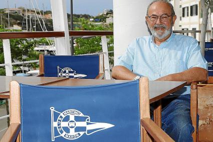 MAHON. NAUTICA. Antonio Hernández , Presidente del Club Marítimo Mahón