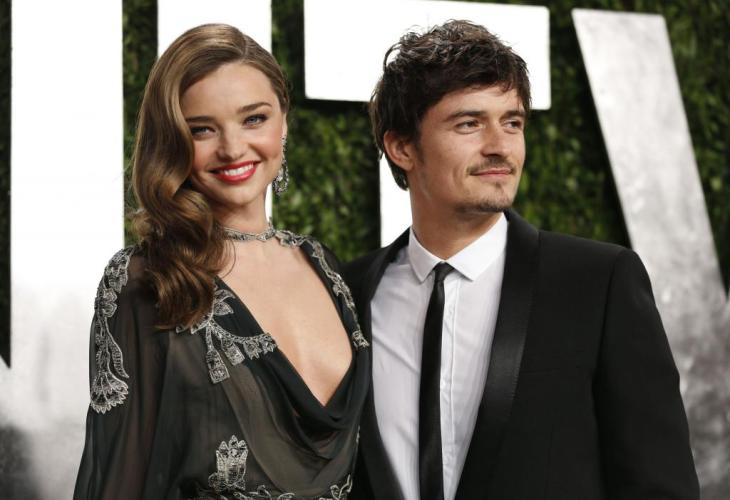 Orlando Bloom y Miranda Kerr