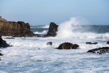 Menorca está en alerta naranja por temporal marítimo