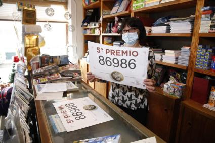 Llibres Serra de Es Castell ha vendido parte del quinto premio.