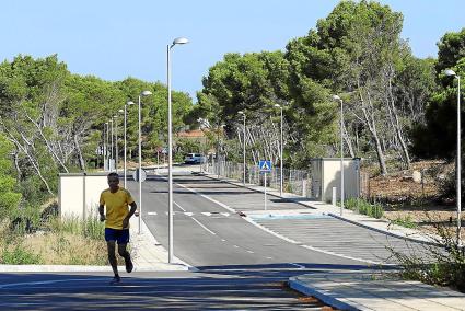 Obras de urbanización finalizadas este año con las calles de la futura promoción de Quabyt.