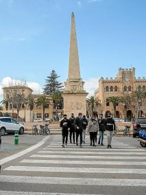 menorca ciutadella plaça des born peatonal