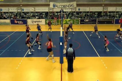 No pudo Avarca Menorca este sábado ganar su segundo encuentro de semfinales ante el Feel Volley Alcobendas