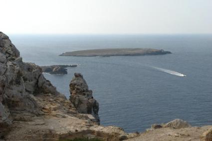 La Illa des Porros, junto al Cap de Cavalleria.