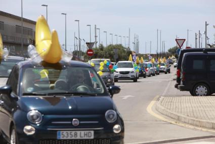 menorca Salida Parking Hospital Mateu Orfila (Maó) - Manifestación mo