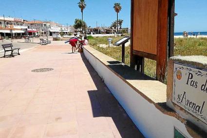 Imagen del Paseo Marítimo de Punta Prima