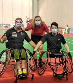 Campeona de España. Capó ha participado en el Campeonato de España de Parabádminton de Cartagena, siendo campeona en dobles mixto en categoría SU5-SL3 y subcampeona individual femenina